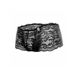 MOB Eroticwear Boxer sexy Dentelle LACE MoB Noir